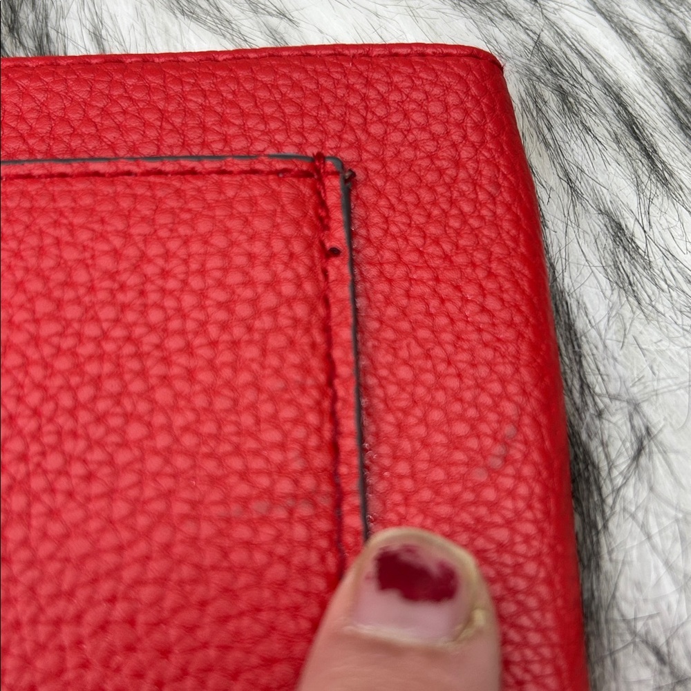 Nanette Lepore Vibrant Red Wristlet - Picture 5 of 11